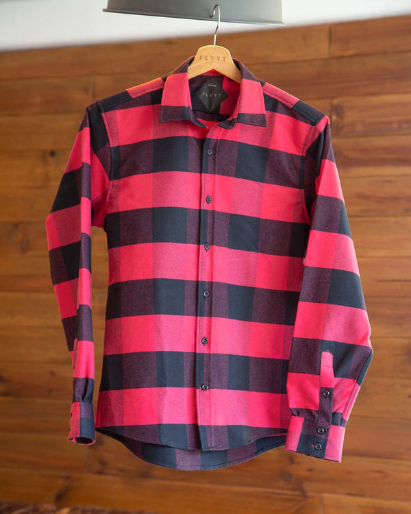 Xadrez Preto e Vermelho