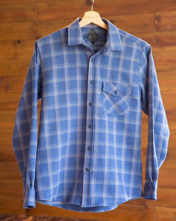 Blue and Grey Flannel