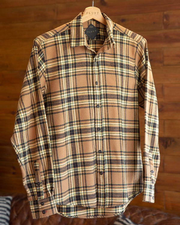 Camel flannel