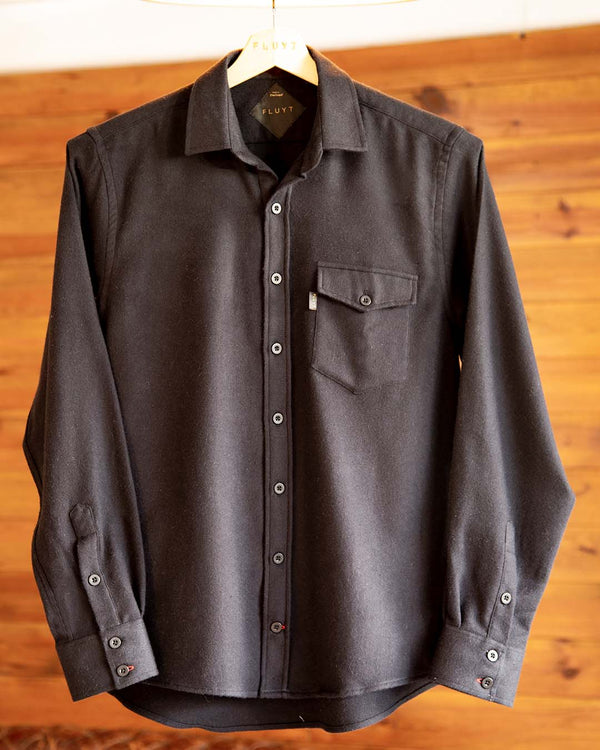 Black Flannel Shirt