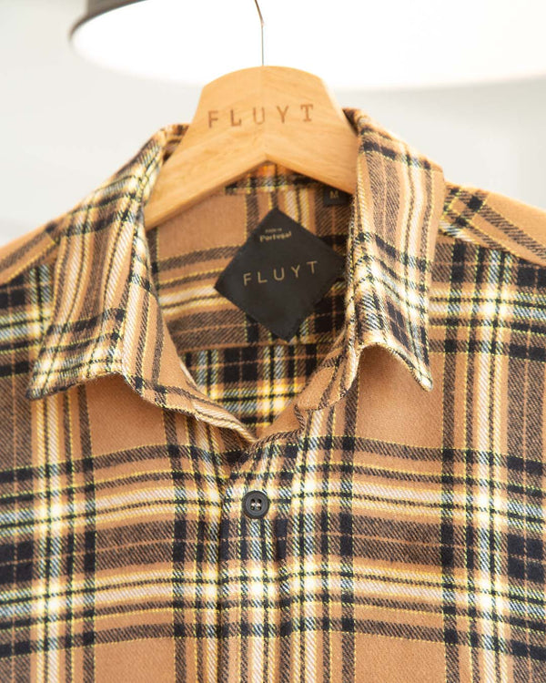 Camel flannel