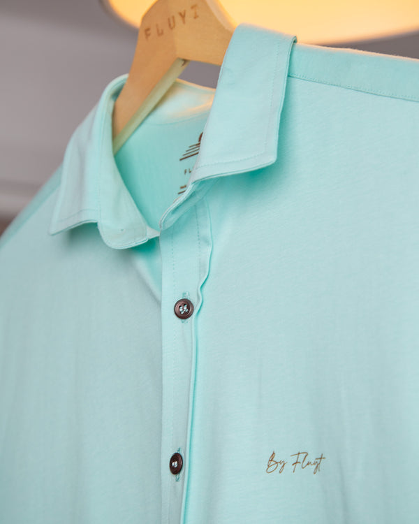 Sea-green Fluyt-Shirt