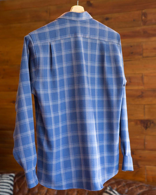 Blue and Grey Flannel