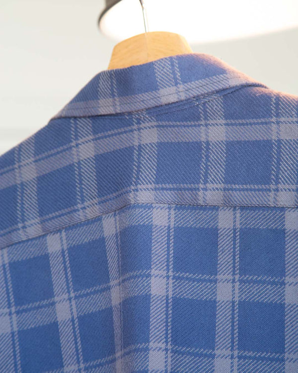 Blue and Grey Flannel