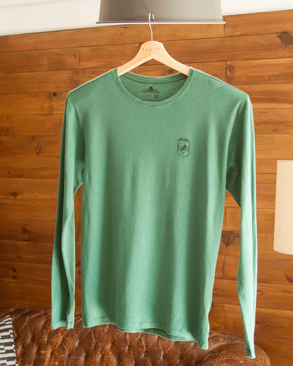 Green Long Sleeve T-Shirt